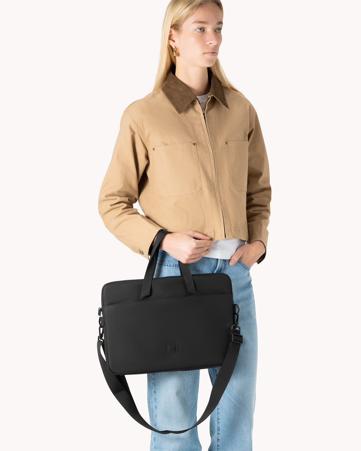 Laptop Bag 15 Inch - Matt Black