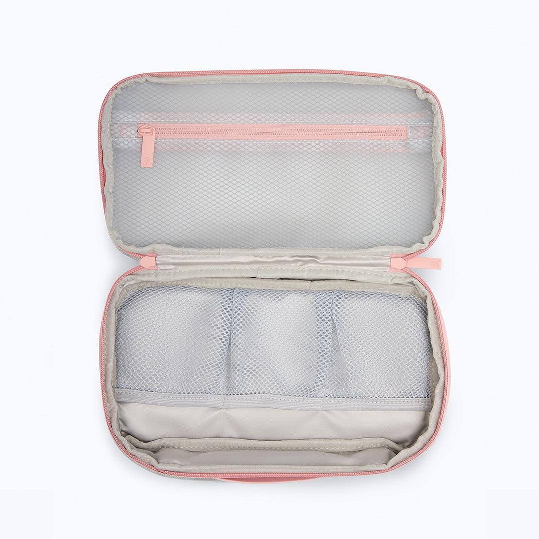 Toiletry Bag - Coral Pink