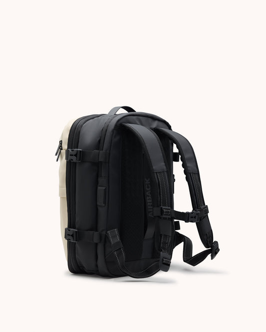 Can a fully compressed vacuum backpack pass as a personal item on budget flights?