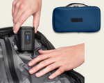 Air Pump + FREE Toiletry Bag (Navy Blue)