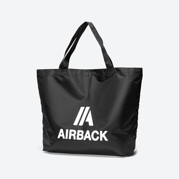 バッグ Airback Original Matt Black Shopper - Matt Black – Airback US