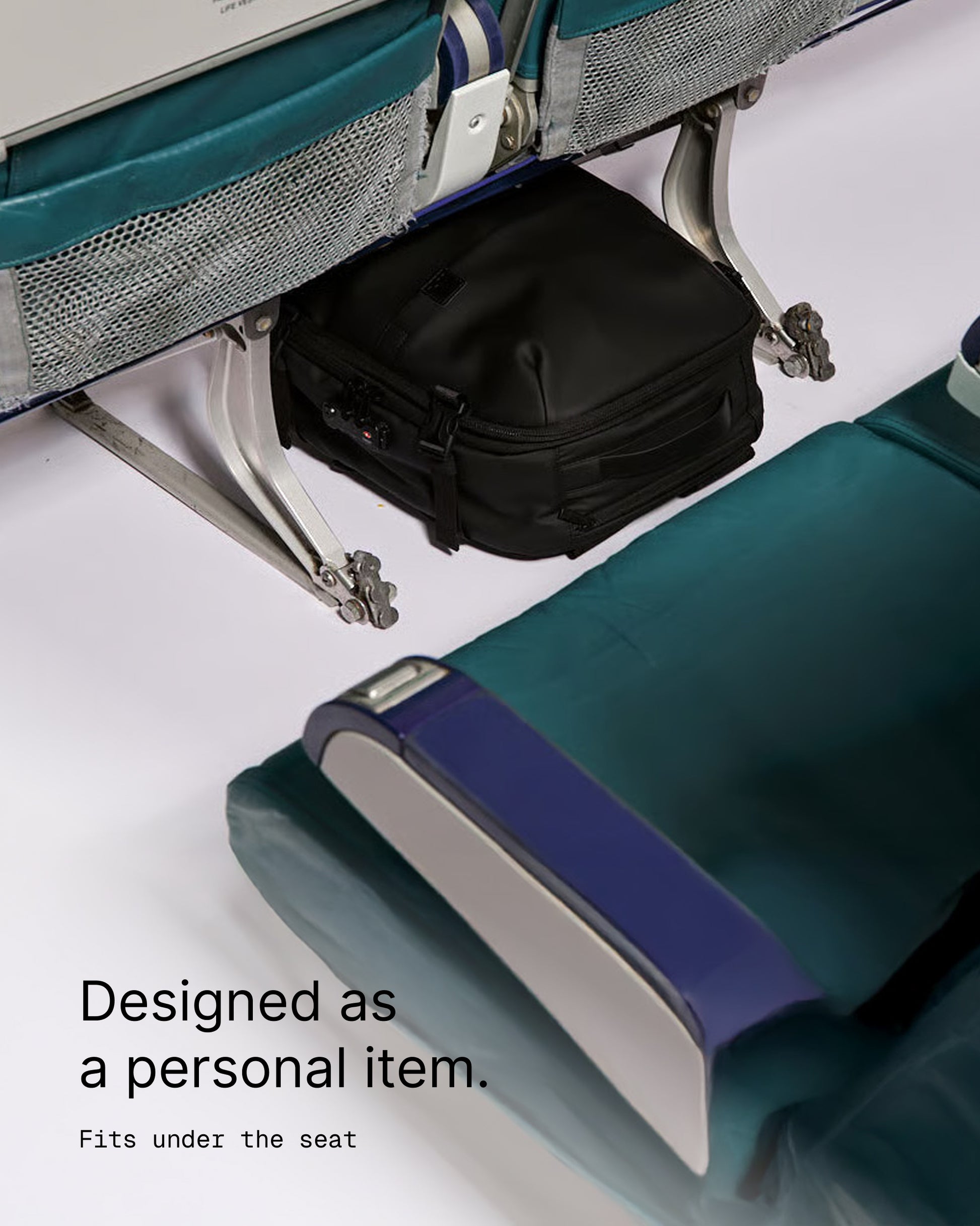 backpack for traveling under airplane seat FLEX (Under-Seat)