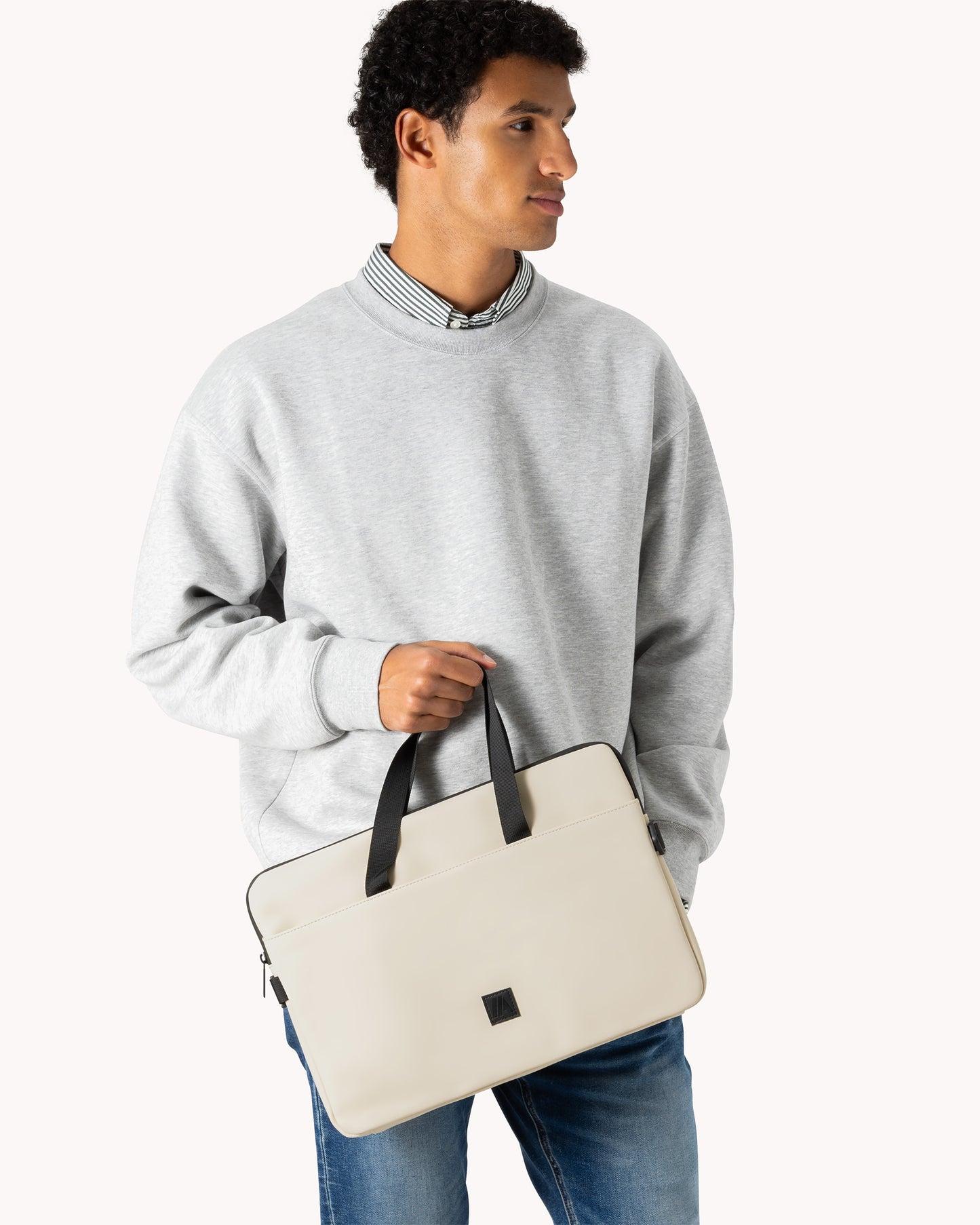 Laptop Bag 15 Inch - Light Sand