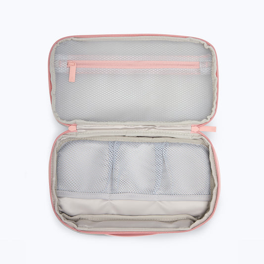 Toiletry Bag - Coral Pink