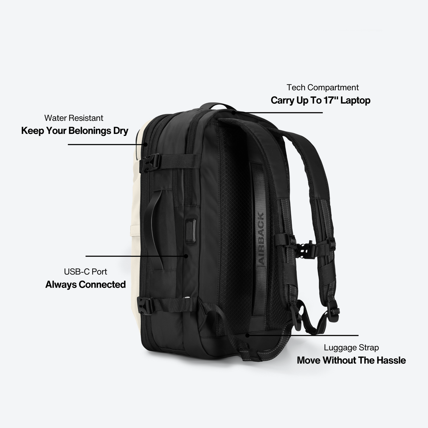 Bundle - Airback Original Light Sand - Limited Edition